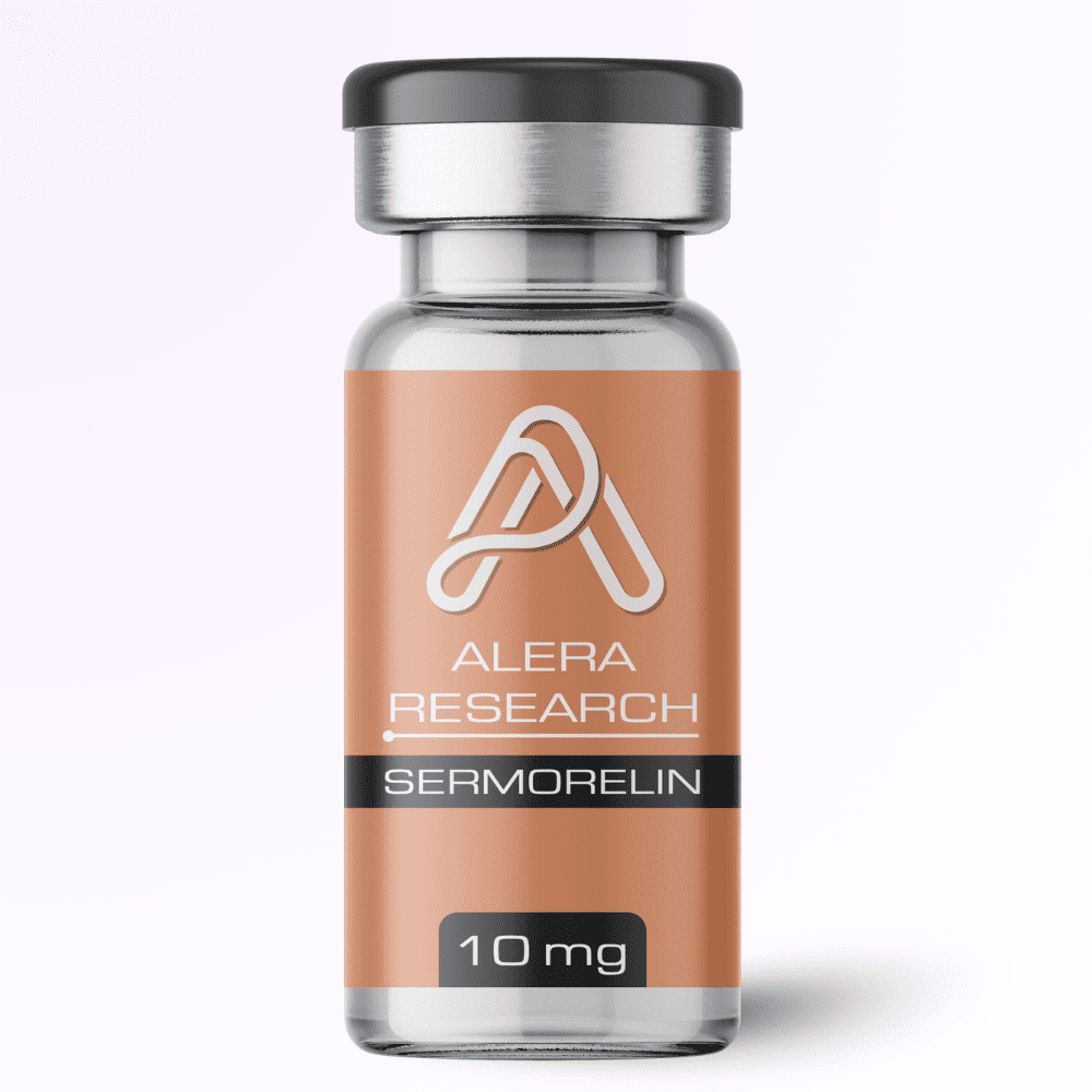 10mg Sermorelin Bottle Alera Research